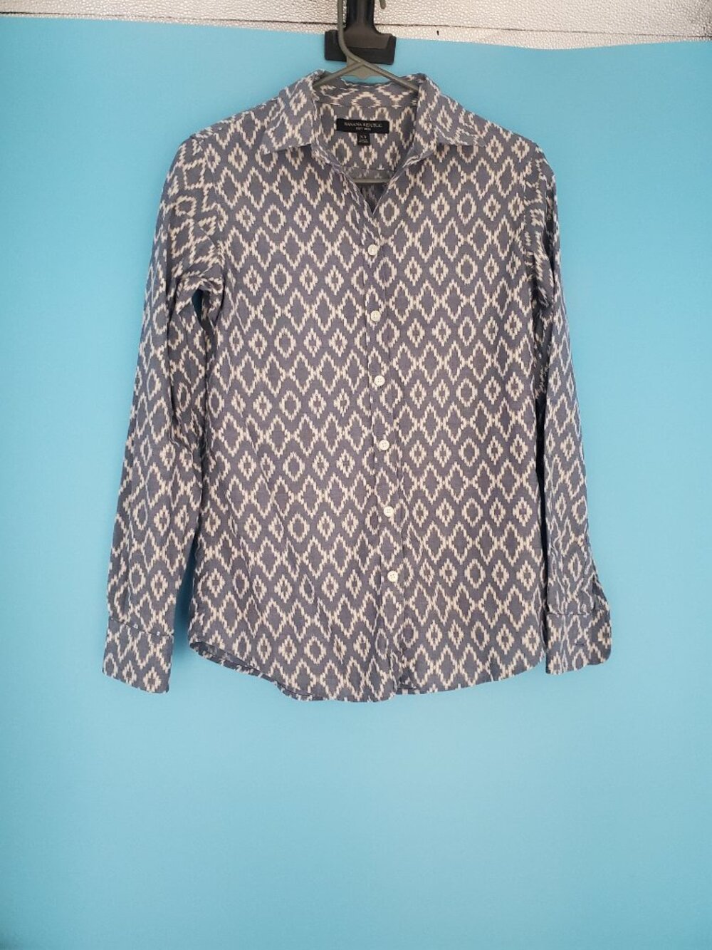 Banana Republic Button Up Size XS Long Sleeve Collard